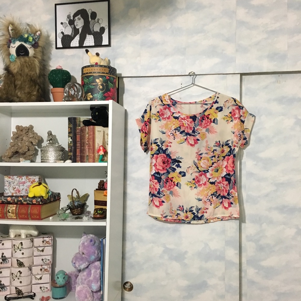 Floral Flowers Blouse